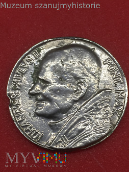 Medal Jan Paweł II 1000 lat chrztu Polski