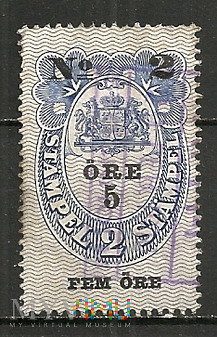 33.15a-Szwecja , znaczki fiskalne