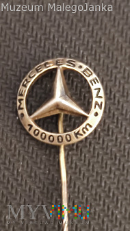Za przejechane 100000 km Mercedesem - Srebrna