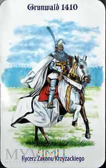 Duże zdjęcie Magnes z rycerzem zakonu krzyżackiego