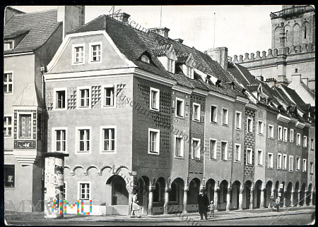 Poznań - Kamienice staromiejskie - 1962
