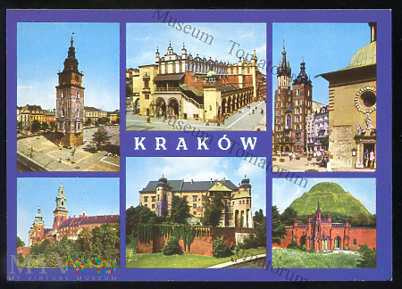 Kraków - wieloobrazkowa - 1978