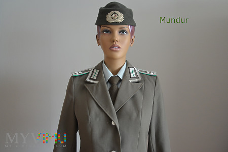 Grenztruppen DDR: Mundur kobiecy Stabsfeldwebel