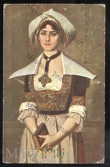 Sztencel - Młoda Bretonka - 1912