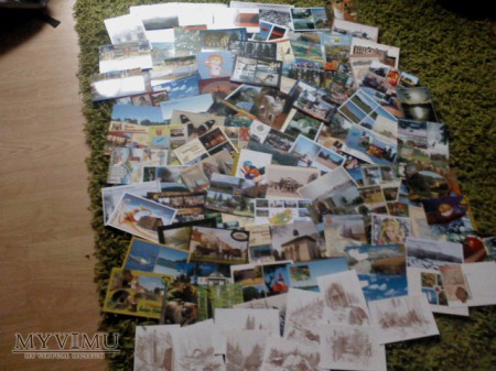 Duże zdjęcie Sprzedam kolekcję stu pocztówek