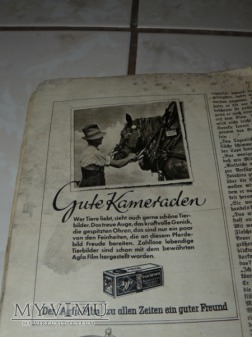 Gazeta niemiecka-Gustloff, reklamy znanych firm