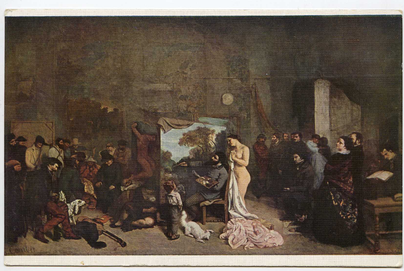 Courbet W atelier malarza w MUSEUM TOMATORUM Pamiątki