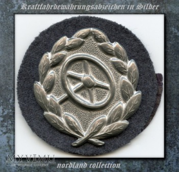 Duże zdjęcie Odznaka kierowcy-srebrna (LW)