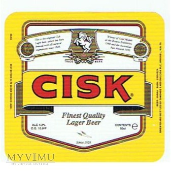 cisk finest quality lager beer