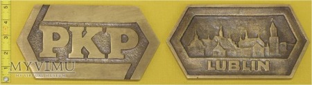 Medal kolejowy z logo PKP