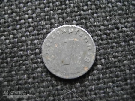 1 pfennig 1944 D