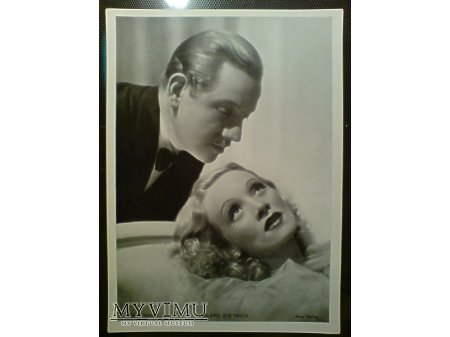 Duże zdjęcie Marlene Dietrich Melvin Douglas Ernst Lubitsch