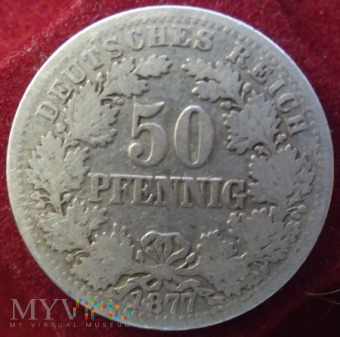 50 Pfennig 1877 F/E