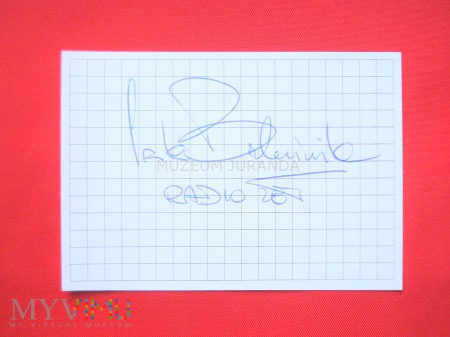 Irek Bieleninik - autograf