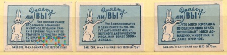 Rodowód królików.1960.3c