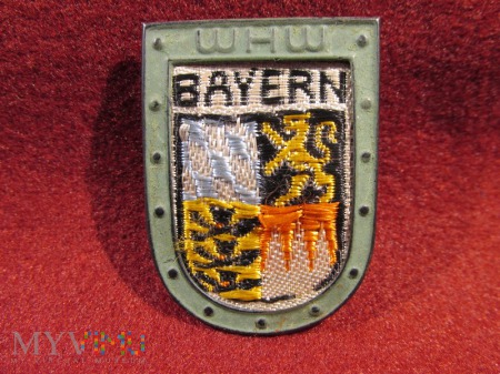 BAYERN - herby okręgów granicznych- odznaka WHW