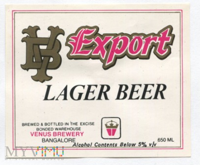 Bangalore, lager beer