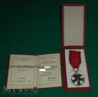 Order Sztandaru Pracy II klasy - 1976