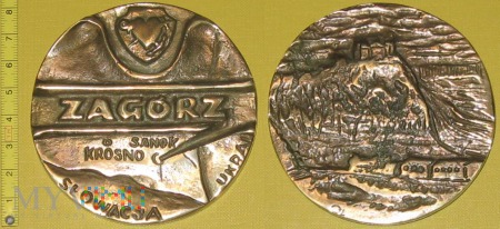 Medal kolejowy Zagórza