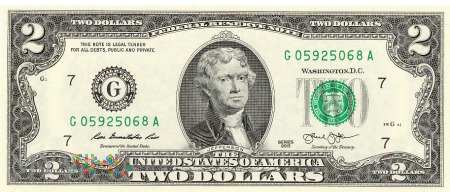 Duże zdjęcie Stany Zjednoczone - 2 dolary (2013)