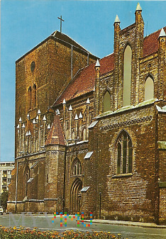 Słupsk-Kościół Mariacki.1970r.60a