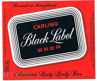 black label beer