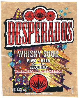 Duże zdjęcie desperados whisky sour