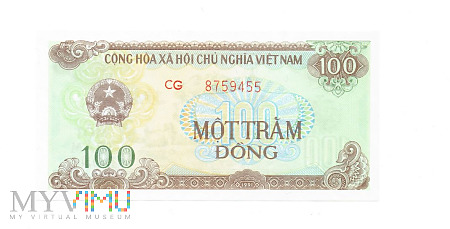 Duże zdjęcie Wietnam - 100 dong, 1991r.