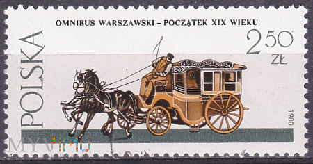 ONIBUS WARSZAWSKI - POCZĄTEK XIX W.