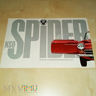 Duże zdjęcie Prospekt NSU Spider 1964