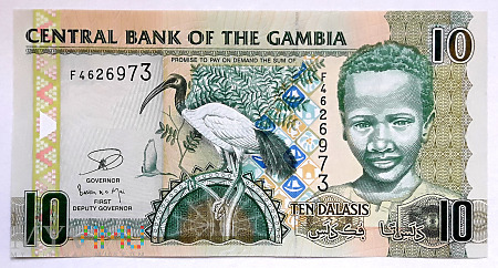 GAMBIA 10 dalasis 2006