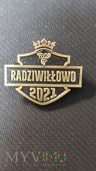 Pamiątkowa odznaka ze zlotu w Radziwiłłowie 2021