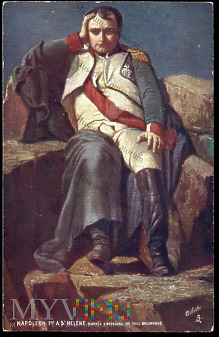 Delaroche - Napoleon na św. Helenie