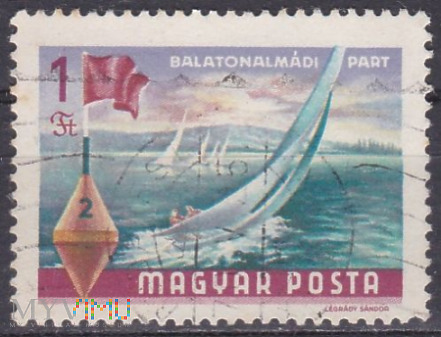 Sailboats at Balatonalmádi