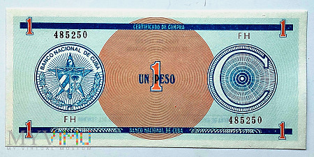 Kuba 1 peso 1987