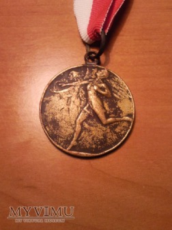 Duże zdjęcie Medal mistrzostwa okręgu II 1929 bieg na 400 m