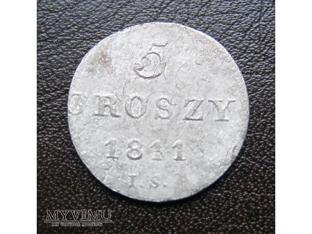 5 Groszy 1811 Księstwo Warszawskie (przebitka)