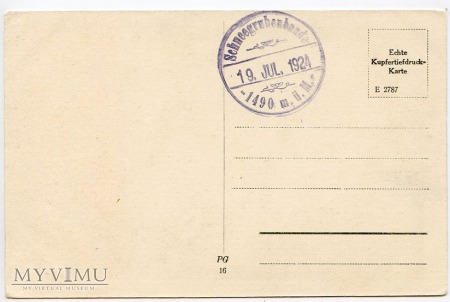 Karkonosze - Elbfall u. Baude 1924