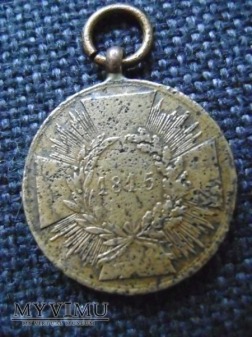 Medal Pruski Kriegs Denkmutze fur Kampfer 1815
