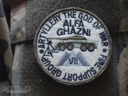 Grupa Wsparcia Ogniowego Alfa Ghazni VII zmiana