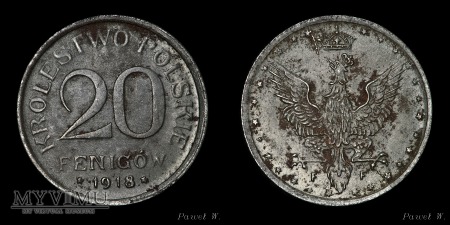 Duże zdjęcie 1918 20 fenigów