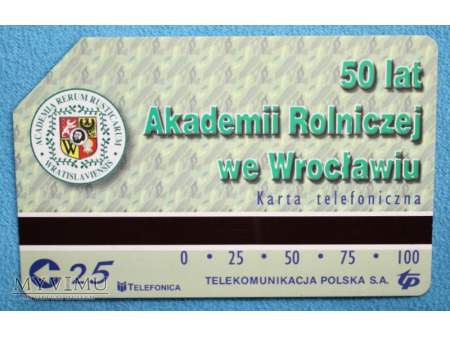 50 Lat Akademii Rolniczej we Wrocławiu