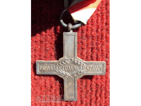 Krzyż "Powstańcom Warszawy"