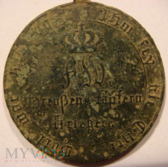 Kriegsdenkmünze für Kämpfer 1813-1814