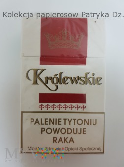 Papierosy KRÓLEWSKIE 1998 r. Radom