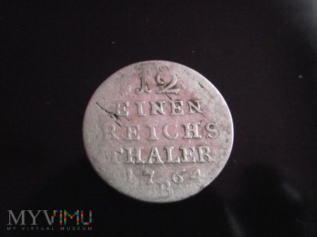 Duże zdjęcie 12 EINEN REICHS THALER 1764 monety srebro