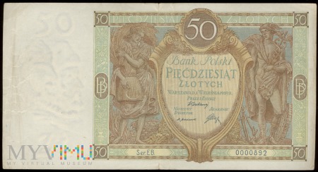 50 zł 1929r.