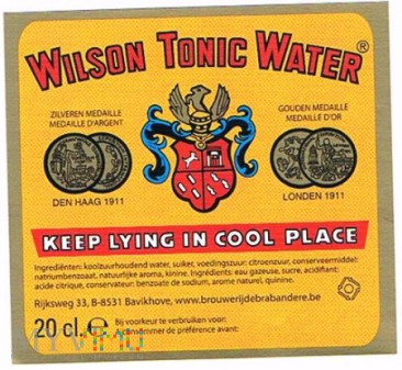 Duże zdjęcie wilson tonic water