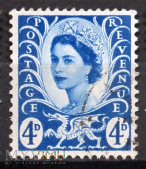 Elżbieta II, GB-W 4x