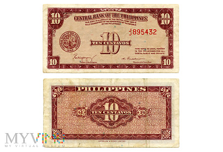 10 Centavos 1949 (JJ895432)
